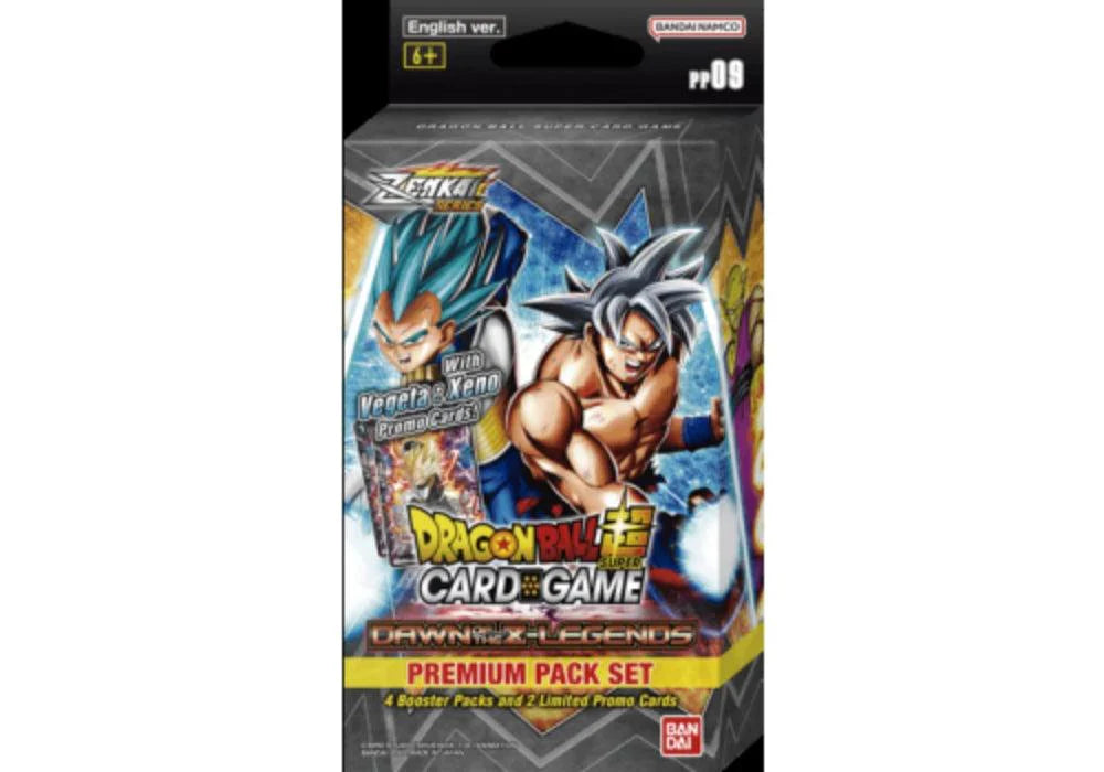 Dragon Ball Super Card Game Premium Pack - Zenkai Series Set 01 PP09 BT18 - 4 Booster Packs