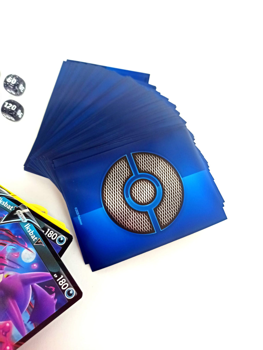 150+ Pokémon-Karten + 65 Sleeves + Spielanleitung Deutsch - Deckbau-Box Sortiment für Anfänger Beginner Starter