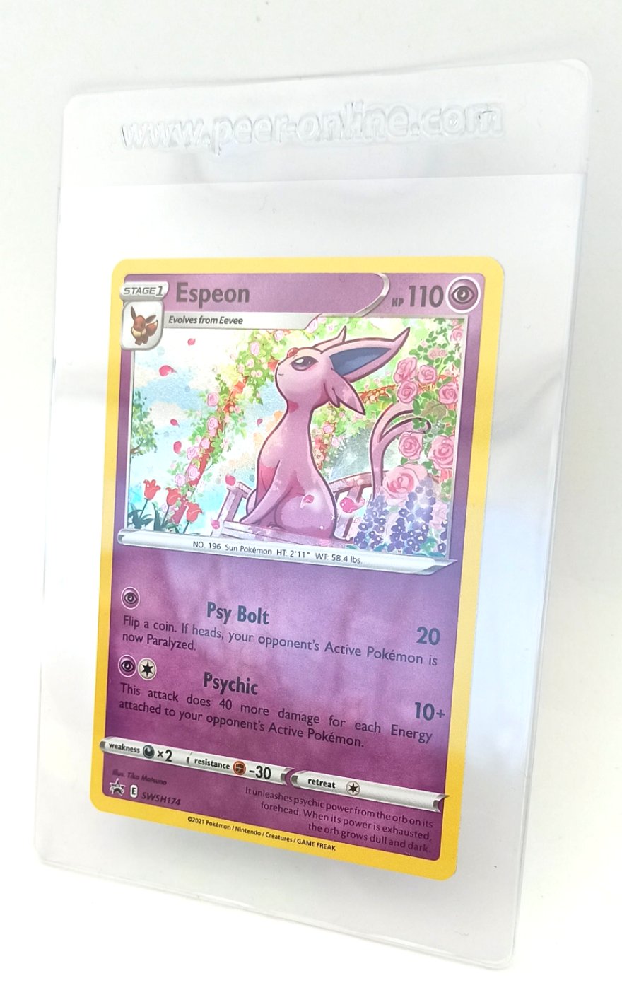 POKÉMON Karte - Espeon - Englisch - SWSH174 - Black Star Promo