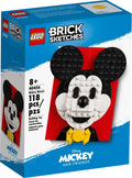 LEGO® Brick Sketches 40456 Micky Maus- 118 Teile