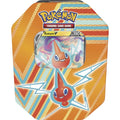 Pokemon Rotom Tin Box 2022 - Deutsches Sammelkartenspiel - 4 Boosterpacks