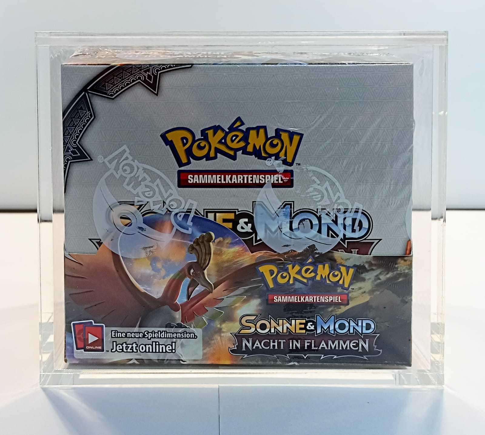 Acryl Premium Schutzbox / Case passend für Pokémon Display Drachenwandel