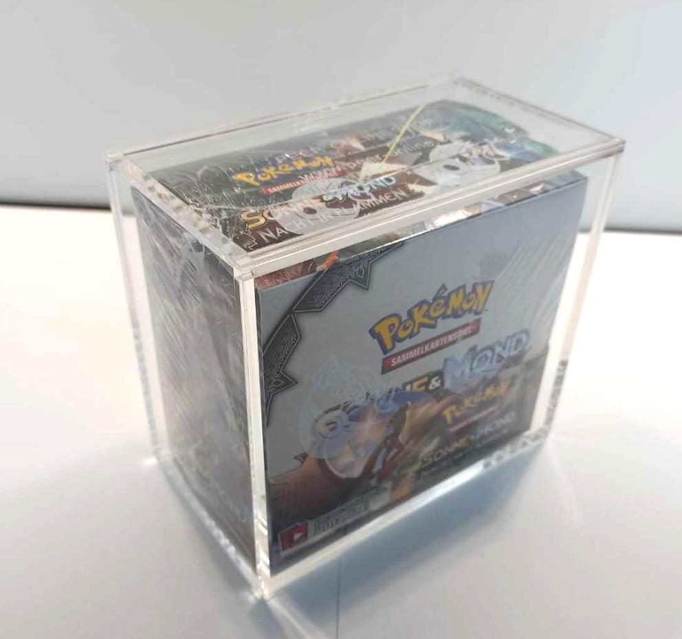 Acryl Premium Schutzbox / Case passend für Pokémon Display Drachenwandel