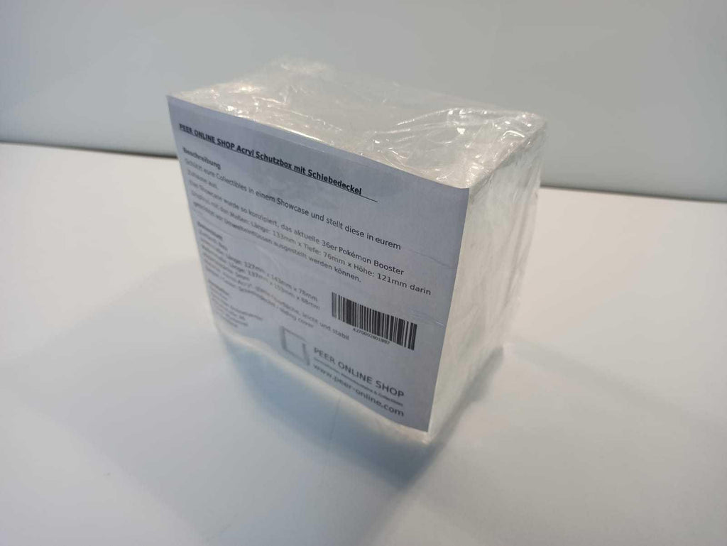 Acryl Premium Schutzbox / Case passend für Pokémon Display Drachenwandel