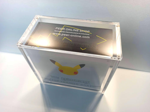 Acryl Schutzbox Case für Pokemon Celebrations Top Elite Trainer Box