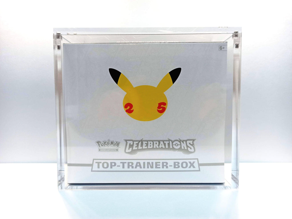Acryl Schutzbox Case für Pokémon Celebrations Top Elite Trainer Box