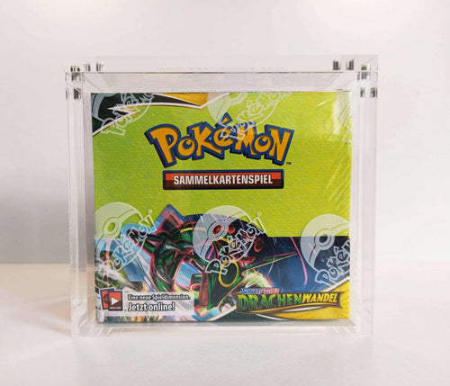 Acryl Schutzbox de-Luxe / Case passend für Pokemon Display Drachenwandel