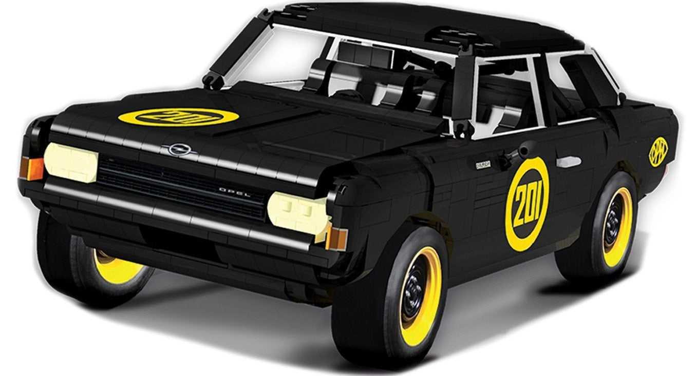 COBI 24333 - Autos Maßstab 1:12 - Opel Rekord C Schwarze Witwe - 2078 Teile