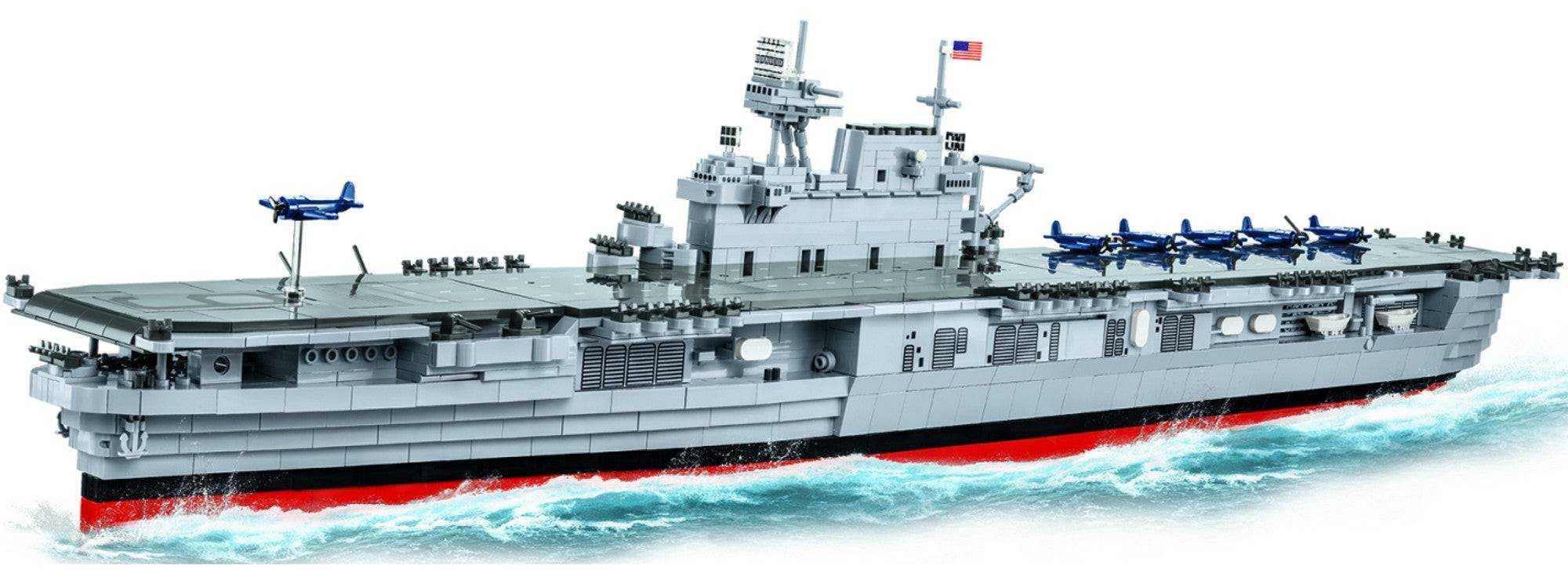 COBI-4815 Historical Collection WWII WAR SHIPS USS Enterprise (CV-6) Schlachtschiff