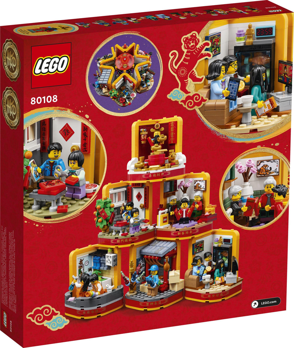 LEGO® 80108 Mondneujahrstraditionen Chinese Festival - 1066 Teile