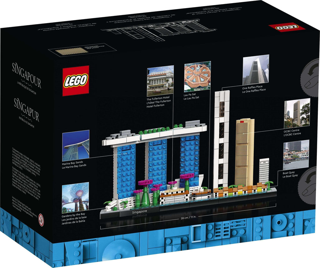 LEGO® Architecture 21057 Singapur Sykline - 827 Teile