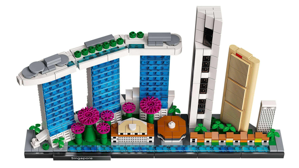 LEGO® Architecture 21057 Singapur Sykline - 827 Teile