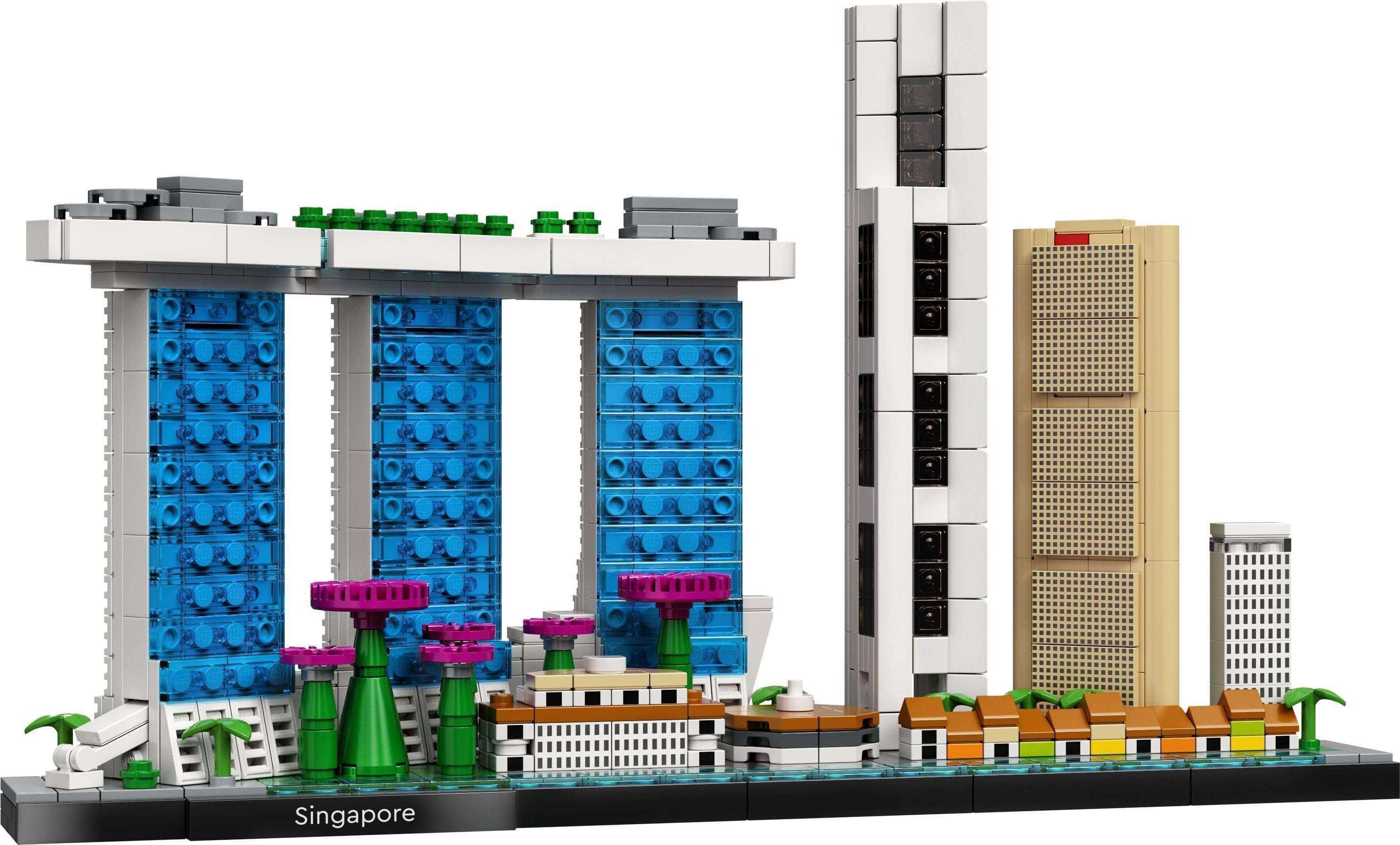 LEGO® Architecture 21057 Singapur Sykline - 827 Teile