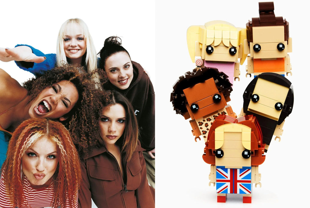LEGO® BrickHeadz 40548 Hommage an die Spice Girls - 578 Teile