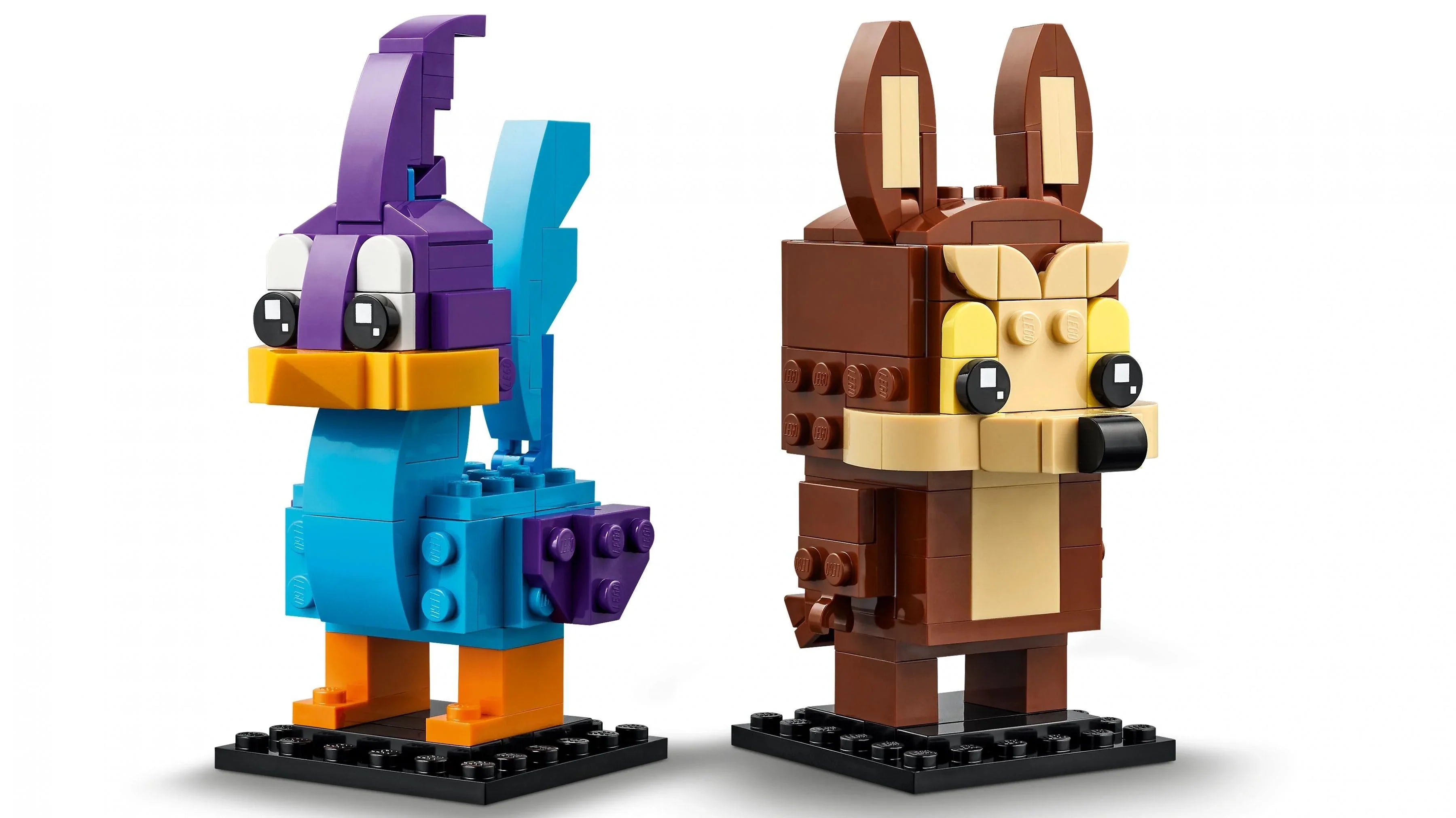 LEGO® BrickHeadz 40559 Road Runner & Wile E. Coyote - 205 Teile