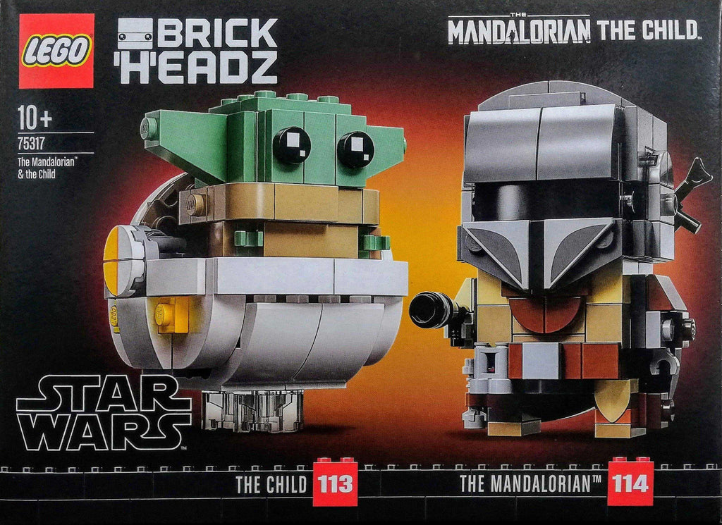 LEGO® BrickHeadz 75317 Der Mandalorianer und das Kind