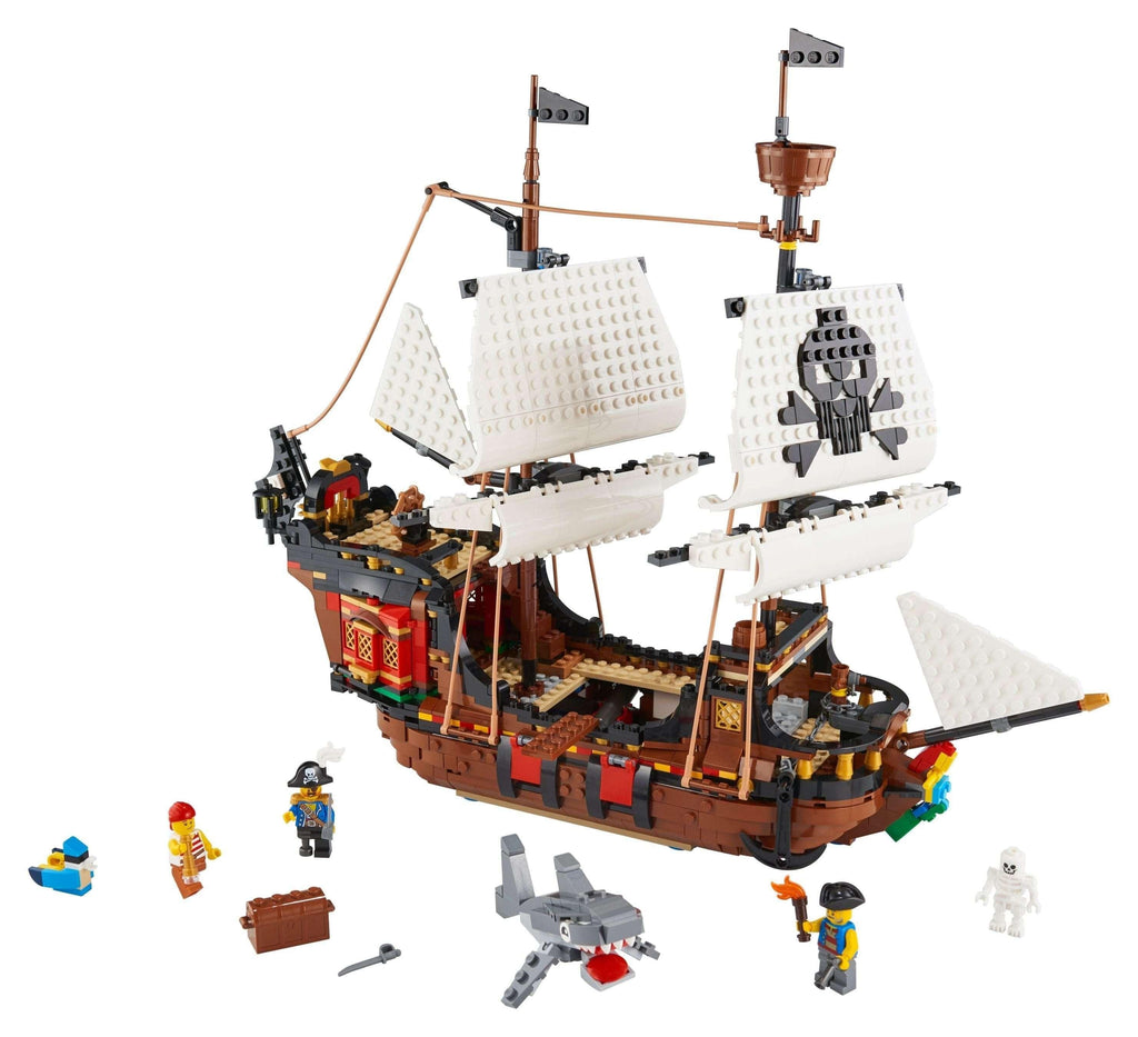 LEGO® Creator 31109 Piratenschiff Piratentaverne - 1264 Teile