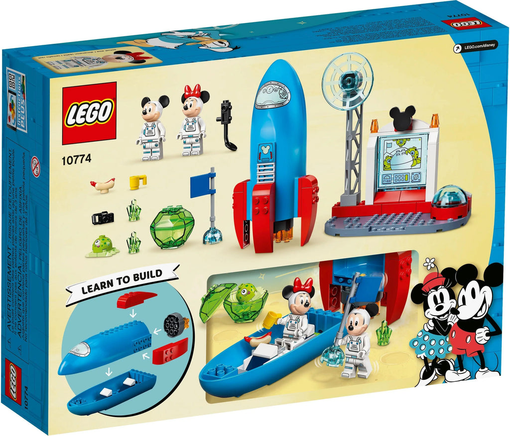 LEGO® Disney 10774 Mickys und Minnies Weltraumrakete - 88 Teile