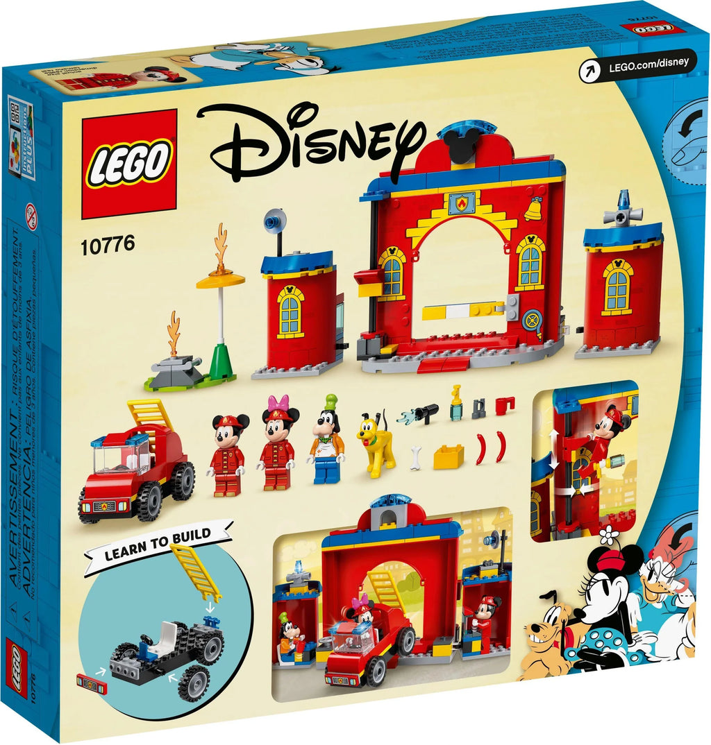 LEGO® Disney 10776 Mickys Feuerwehrstation und Feuerwehrauto - 144 Teile