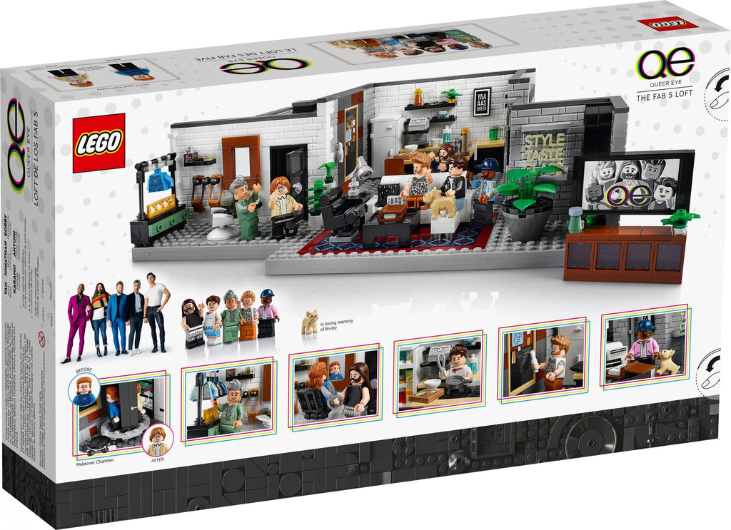 LEGO® Icons (Creator Expert) 10291 Queer Eye – Das Loft der Fab 5 - 974 Teile