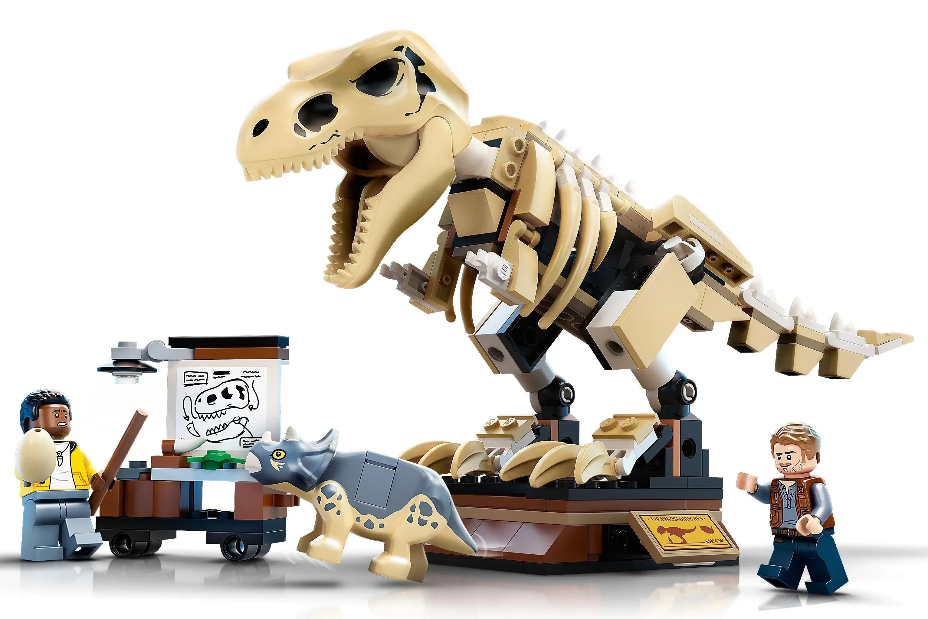 LEGO® Jurassic World 76940 T. Rex-Skelett in der Fossilienausstellung - 198 Teile