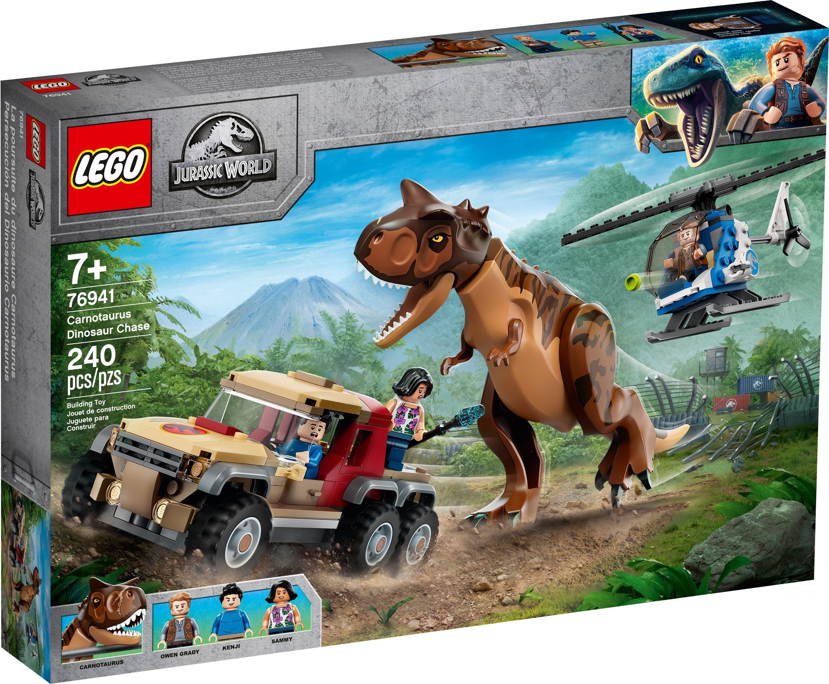 LEGO® Jurassic World 76941 Verfolgung des Carnotaurus - 240 Teile