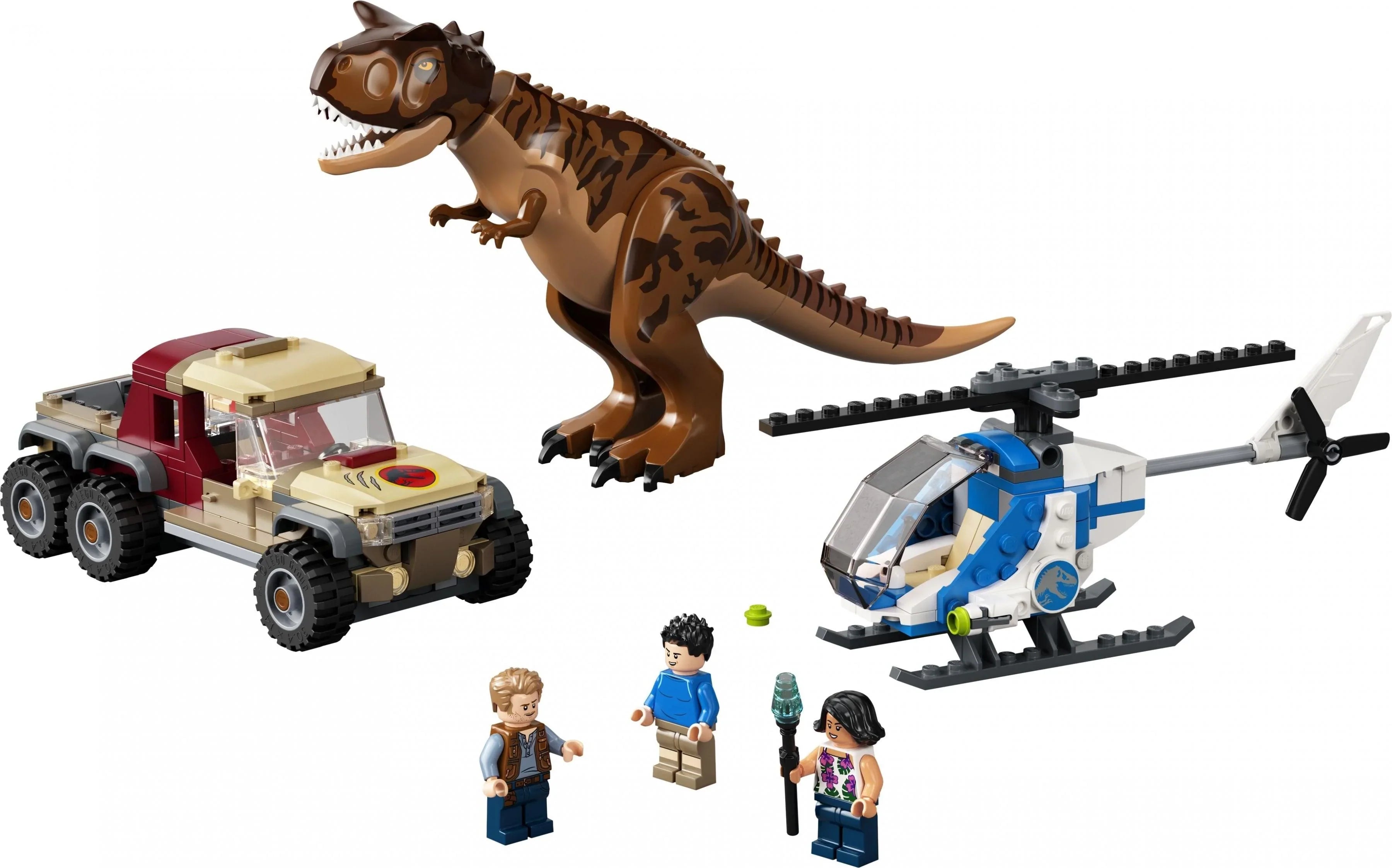 LEGO® Jurassic World 76941 Verfolgung des Carnotaurus - 240 Teile