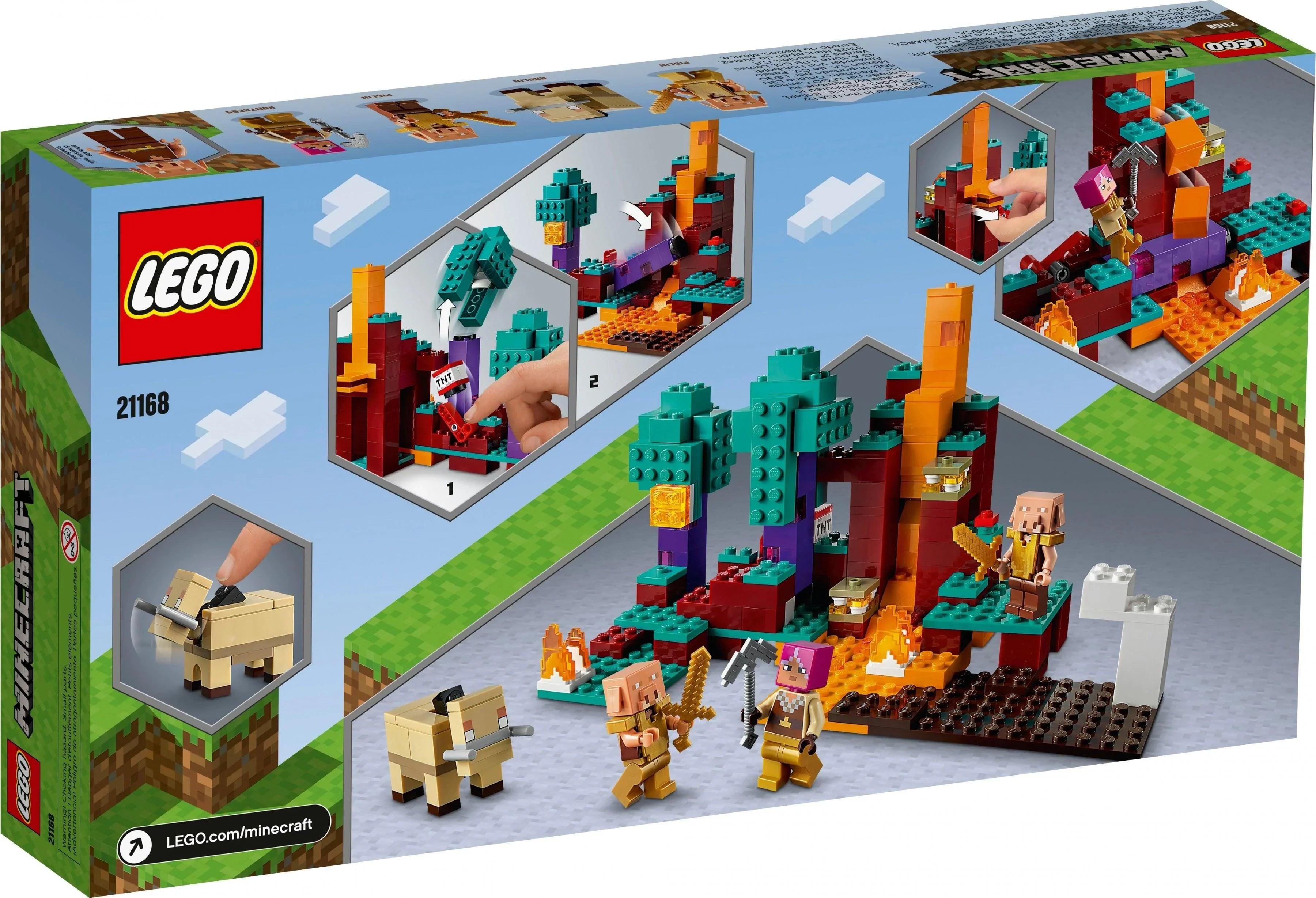 LEGO® Minecraft 21168 Der Wirrwald - 287 Teile