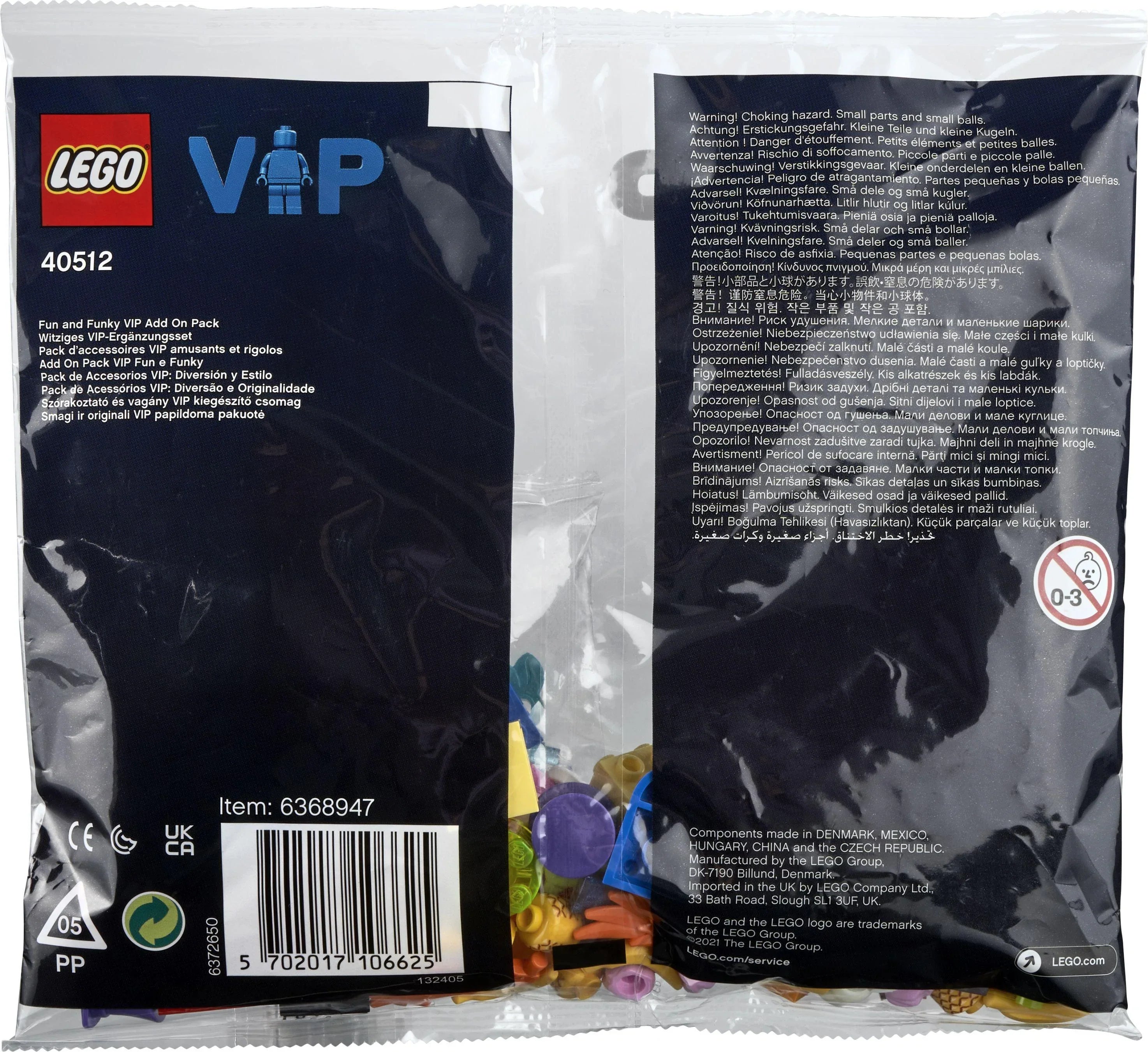 LEGO® Promotional 40512 Witziges VIP-Ergänzungsset - 148 Teile