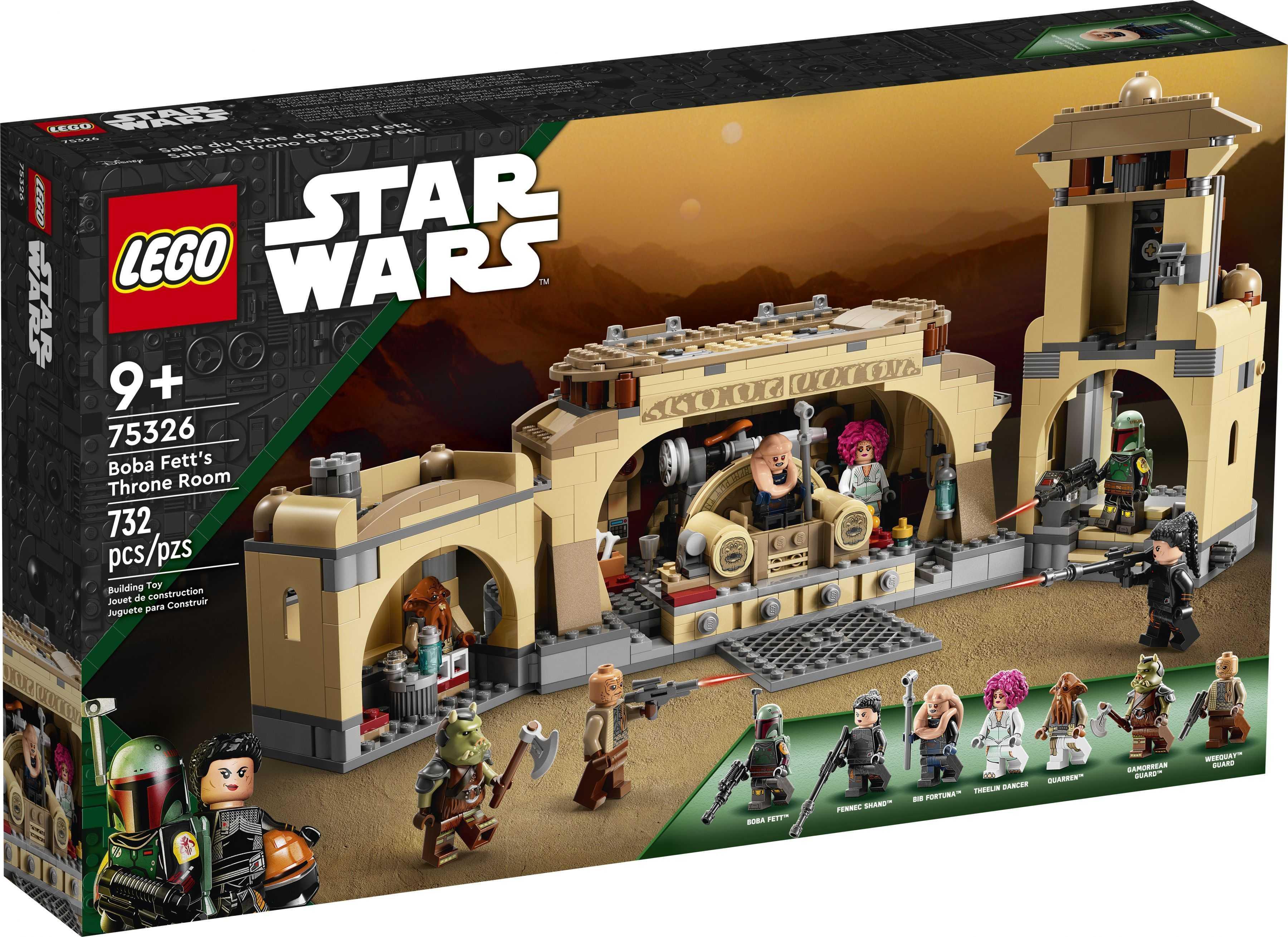 LEGO® Star Wars 75326 Boba Fetts Thronsaal