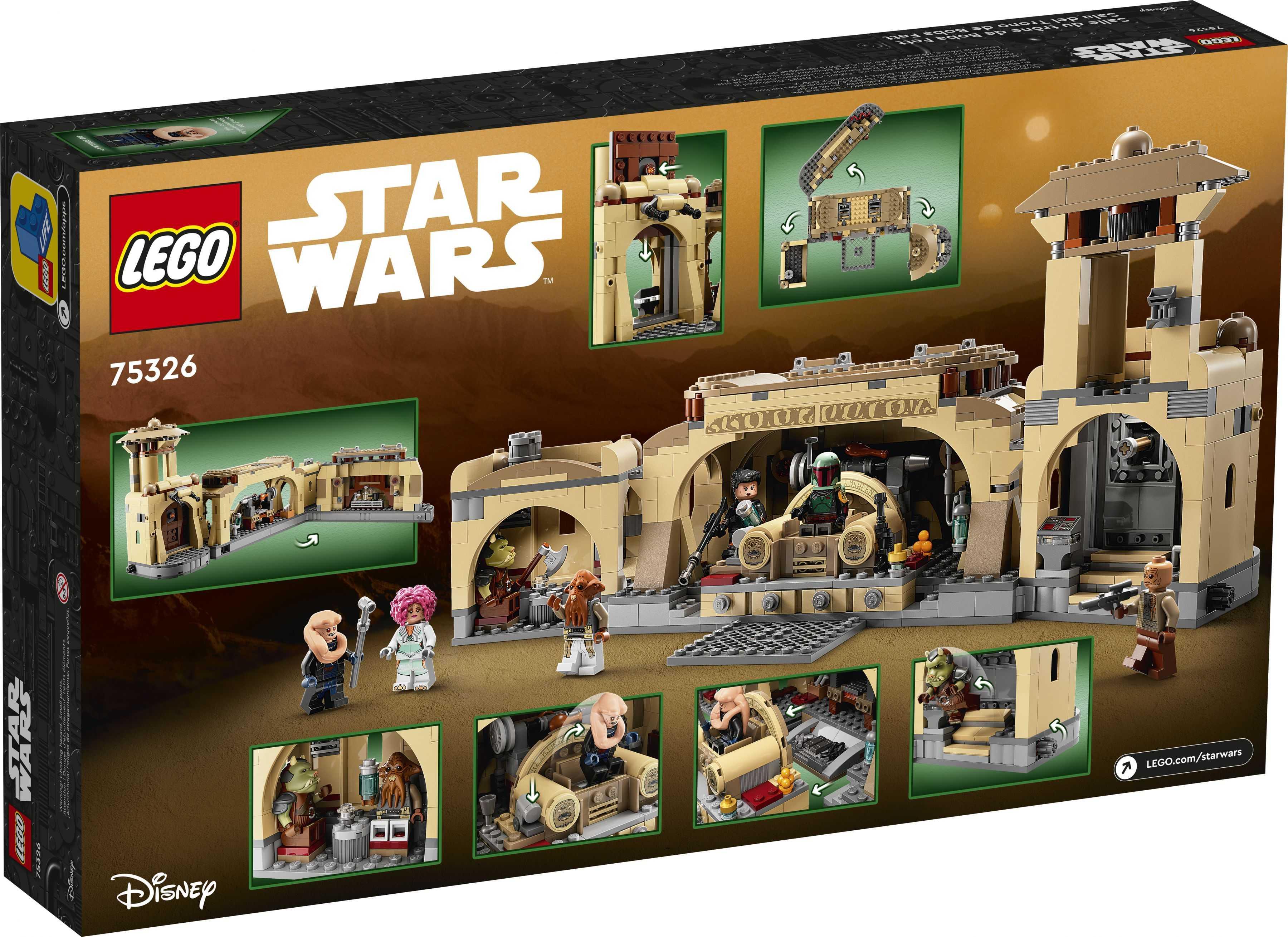 LEGO® Star Wars 75326 Boba Fetts Thronsaal