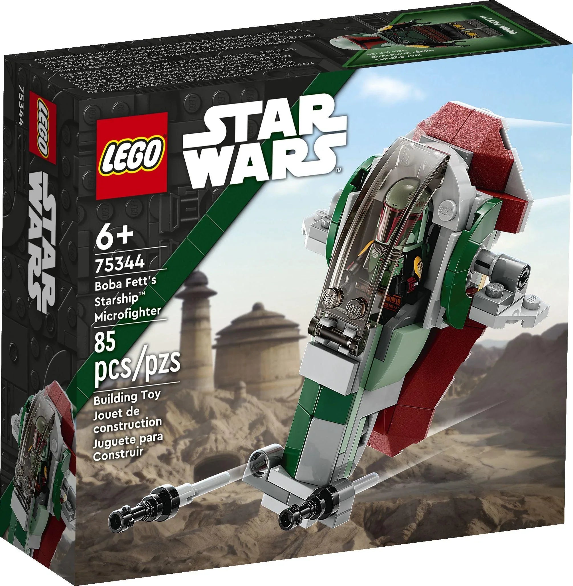 LEGO® Star Wars 75344 Slave One - Boba Fett´s Starship™ Microfighter - 85 Teile