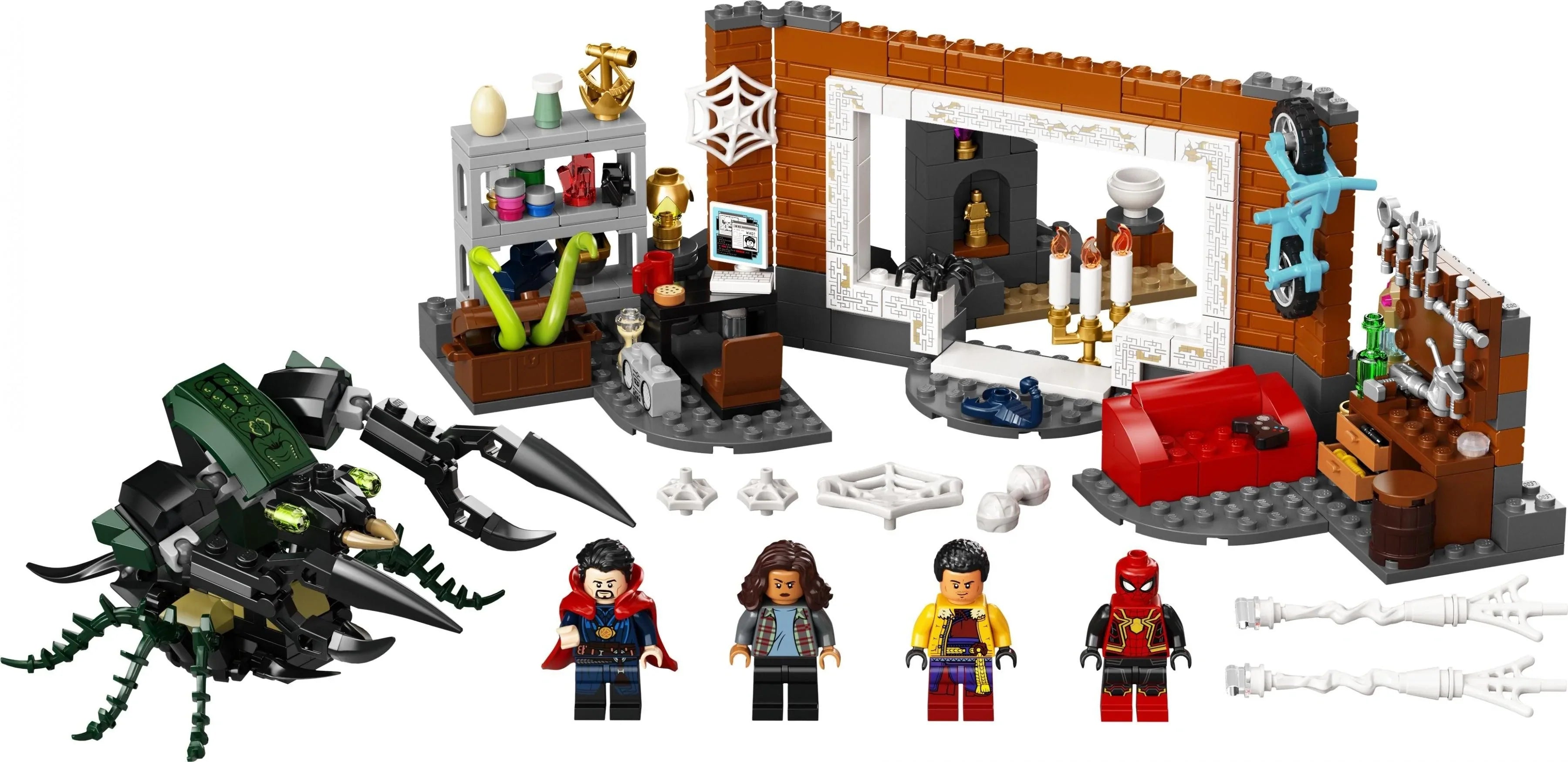LEGO® Super Heroes 76185 Spider-Man in der Sanctum Werkstatt - 355 Teile