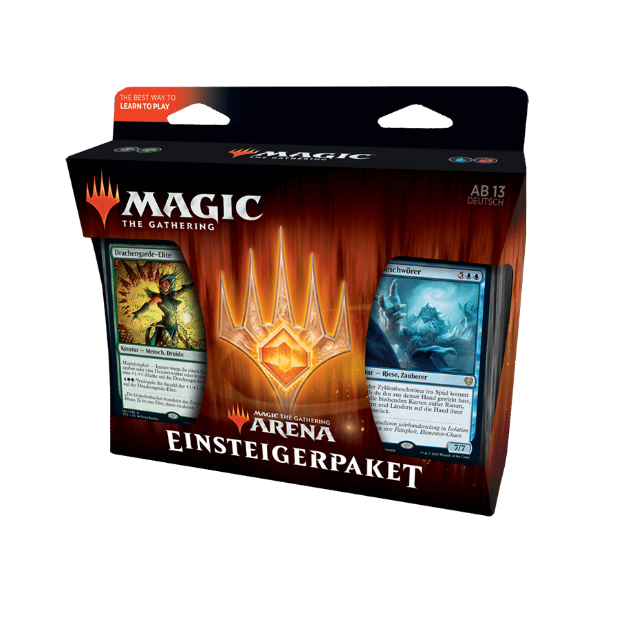 Magic the Gathering Einsteigerpaket 2021 - 2 Anfänger Decks - 120 Deutsche Karten