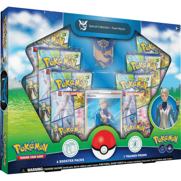 Pokemon GO Special Collection: Team Mystic (englisch) - 6 Booster Packs