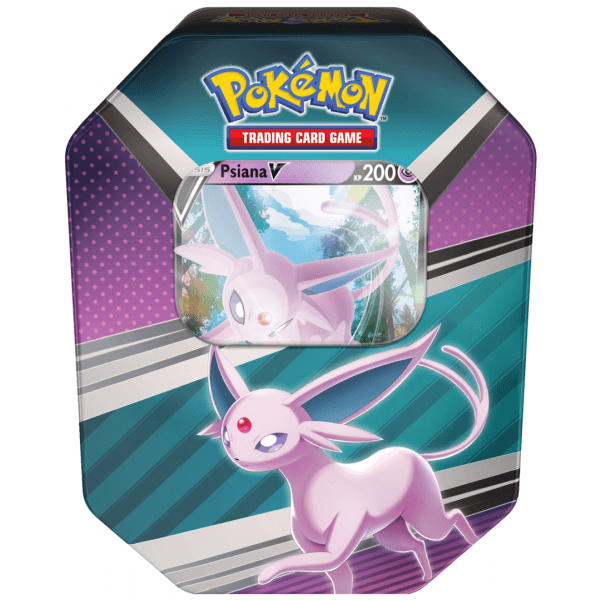 Pokemon Psiana V Frühjahr Tin Box 2022 - Deutsches Sammelkartenspiel - 4 Booster Packs