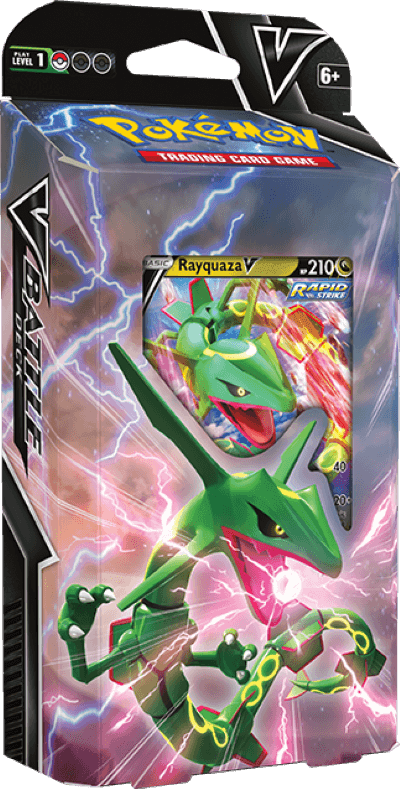 Pokémon Sammelkartenspiel V Kampf Deck Rayquaza-V (english) NEU OVP
