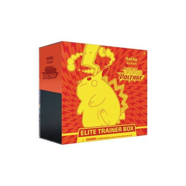 Pokemon Sword & Shield: Vivid Voltage Elite Trainer Box - (english cards) - Pikachu