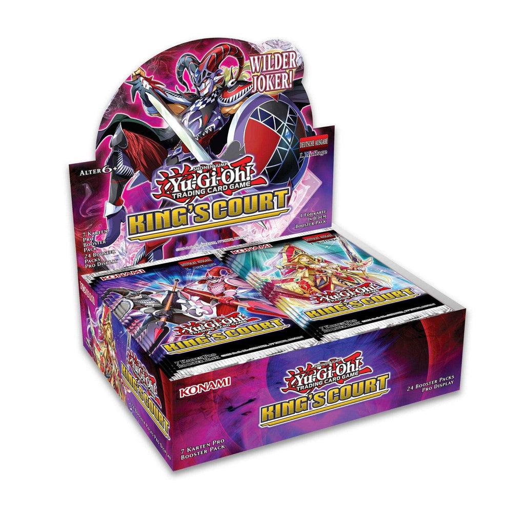 Yu-Gi-Oh! 24 Booster Display - King's Court - 1. Auflage DEUTSCHE Karten - OVP