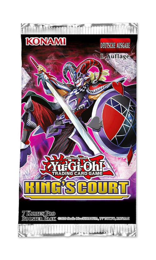 Yu-Gi-Oh! 24 Booster Display - King's Court - 1. Auflage DEUTSCHE Karten - OVP