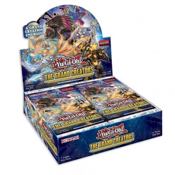 Yu-Gi-Oh! 24 Booster Display - The Grand Creators - 1. Edition English Cards - sealed box