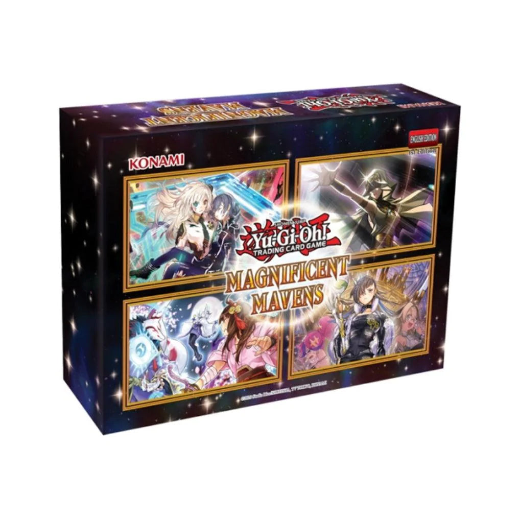 Yu-Gi-Oh! Magnificent Mavens - 1. Edition - English Cards - 4 Boosterpacks - Holiday Box 2022
