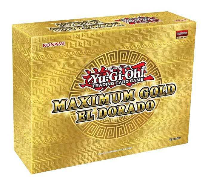 Yu-Gi-Oh! Maximum Gold: El Dorado Lid Box *Deutsche Version* - 4 Booster 1. Auflage