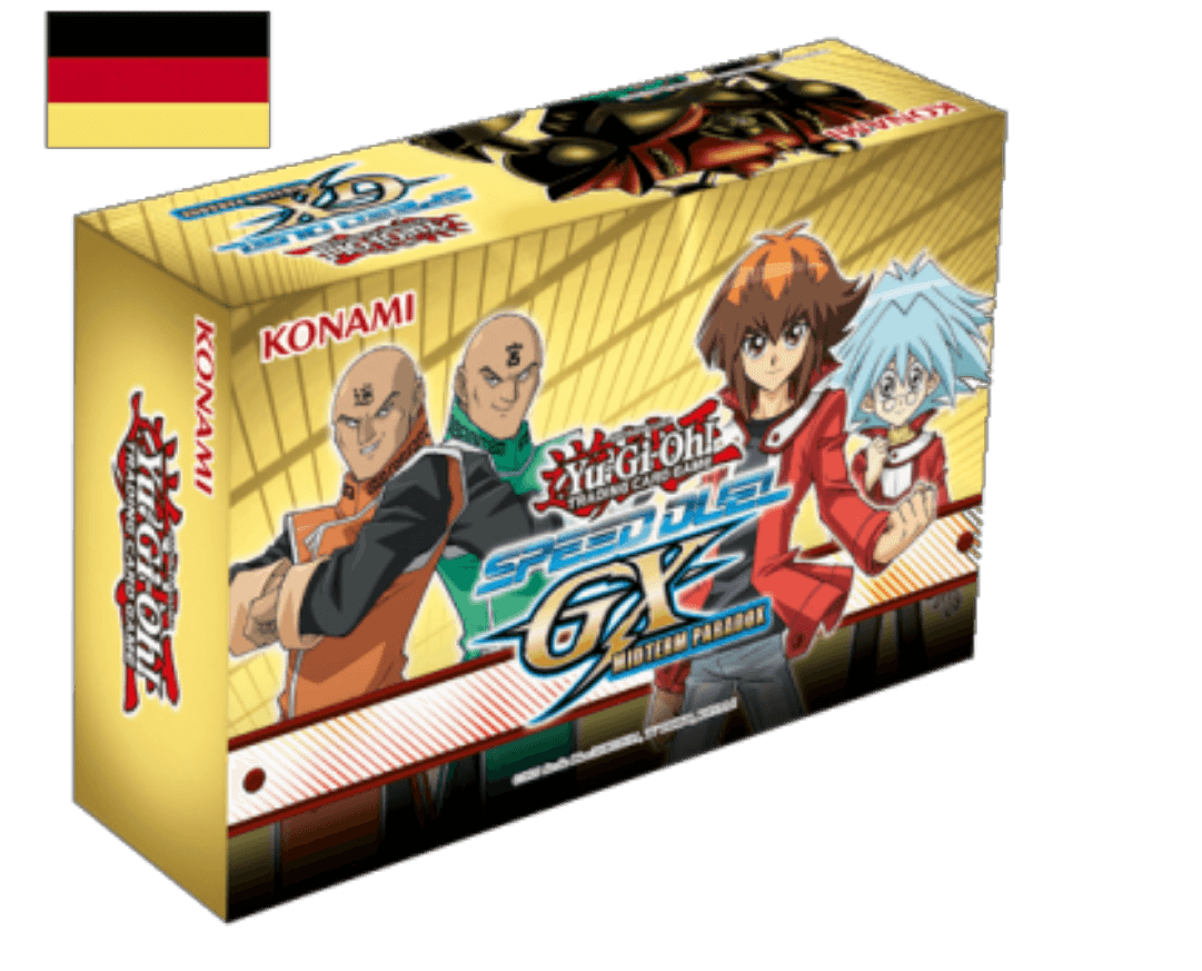 Yu-Gi-Oh! TCG Speed Duel GX Midterm Paradox Mini Box - Deutsche Karten - 1. Auflage